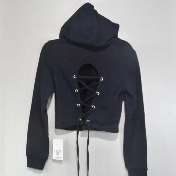 HALARA HOODIE LACE UP BACK SIZE MEDIUM - Picture 2 of 5